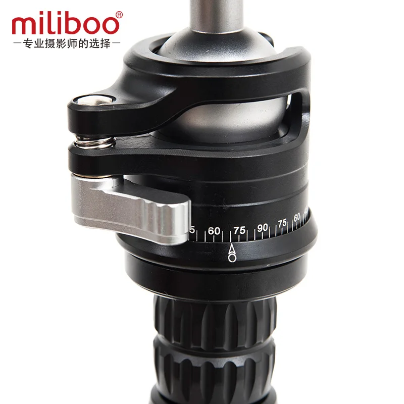  miliboo camera tripod/monopod Aluminum Video Camera Portable Tripod Fluid Head 50mm Bowl