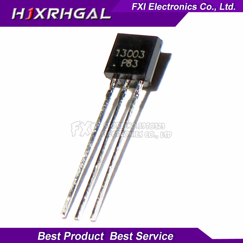 

100PCS MJE13003 13003 TO-92 TO92 E13003 triode transistor New original