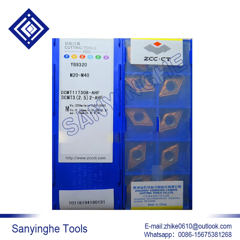 

10 шт./лот YB9320 DCMT11T308-AHF cnc карбидные Токарные вставки