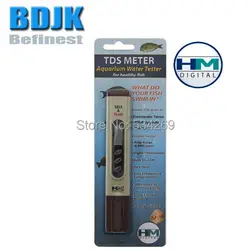 Новый TDS-4TMA Оригинальный HM Digital Meters TDS Качества Воды Тестер с Цифровой Термометр 0 ~ 9990PPM