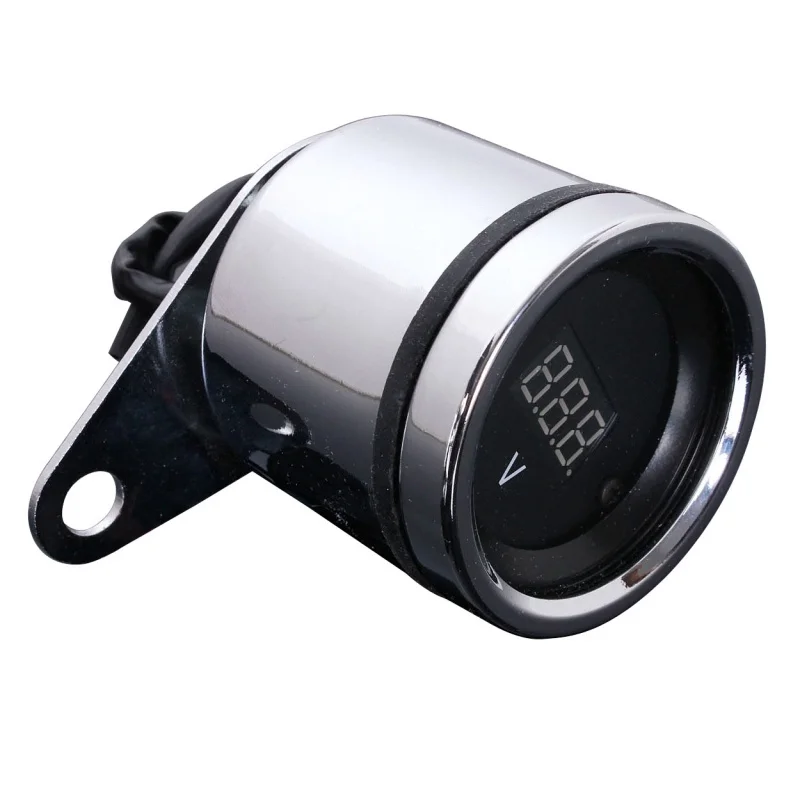

Universal Motorcycle ATV Dirt Pit Bike LED Digital Voltage Voltmeter Gauge 12V