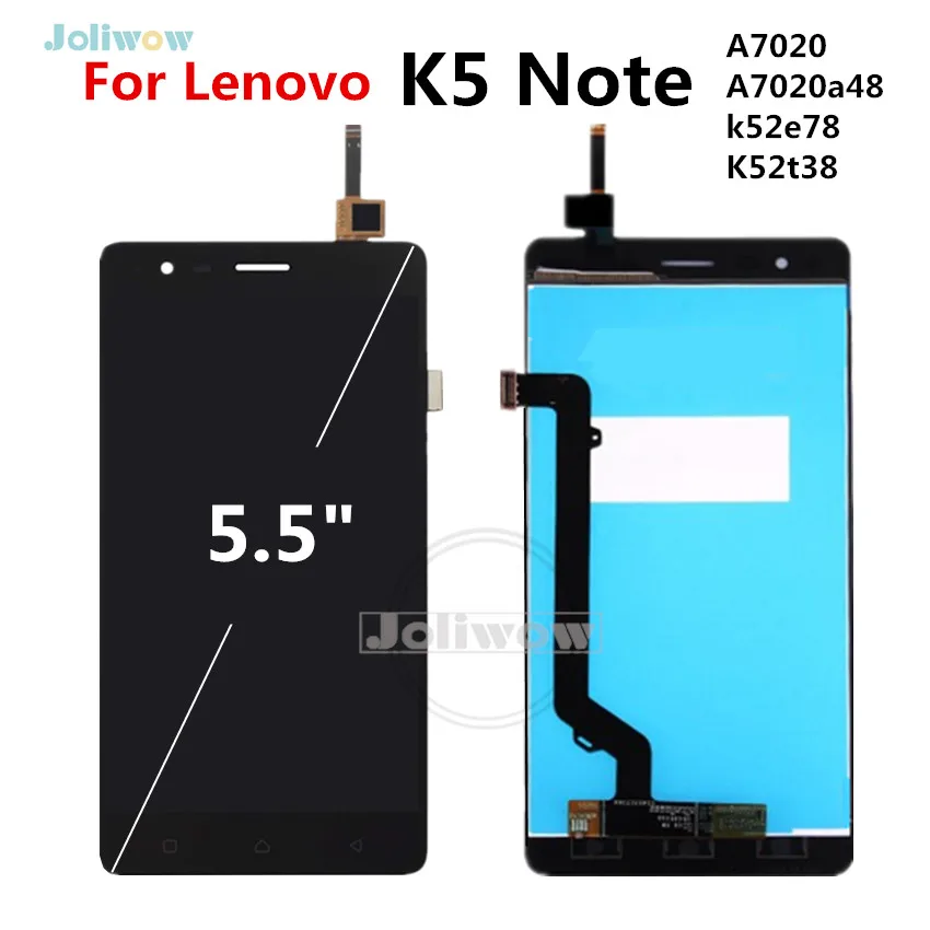 

5.5" LCD For Lenovo Vibe K5 Note LCD Display+Touch Panel Screen Digitizer Assembly For Lenovo K5 Note Display A7020 LCD