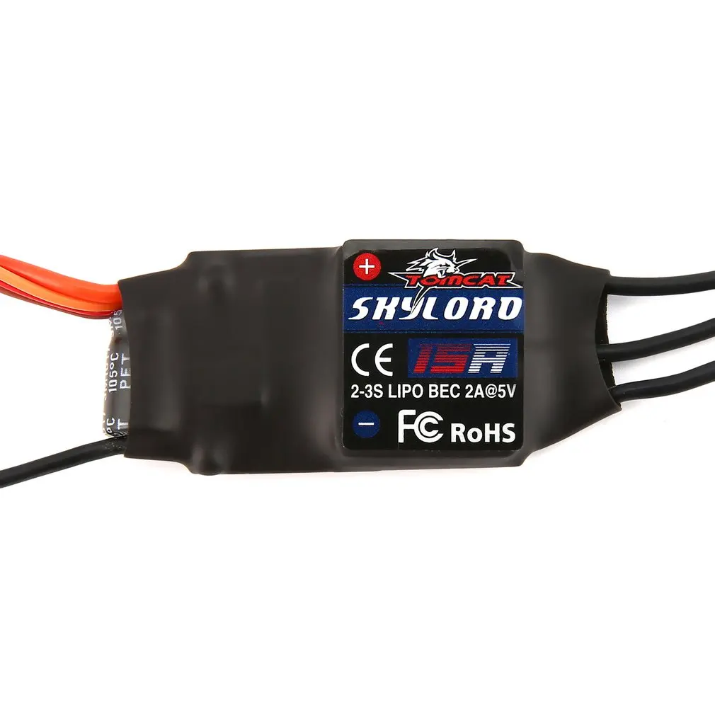 

12A/20A/30A/60A 2-3S Lipo Brushless ESC Electronic Speed Controller for RC Drone Aircraft Airplane Fixed Wing Drone Helicopter