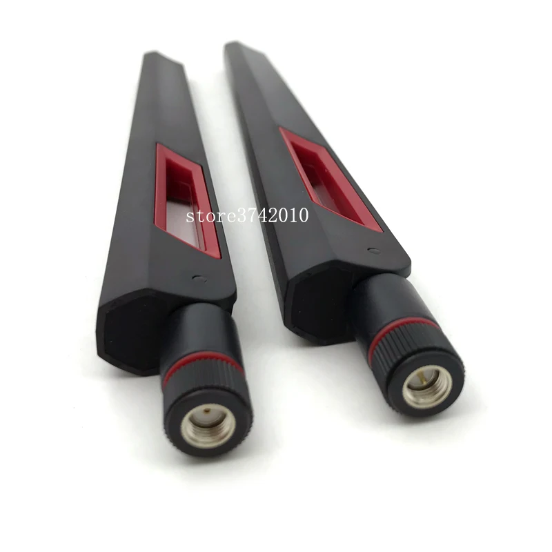 

2pcs/Lot Dual band 12dBi 2.4G 5G 5.8G Antenna Router Antenna SMA Male RP SMA Connector 19.5CM