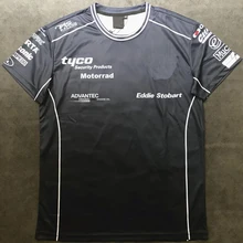 Nova chegada Edision! 2018 moto rcycle moto GP T-shirt-secagem rápida para BMW-manga curta Camisa respirável