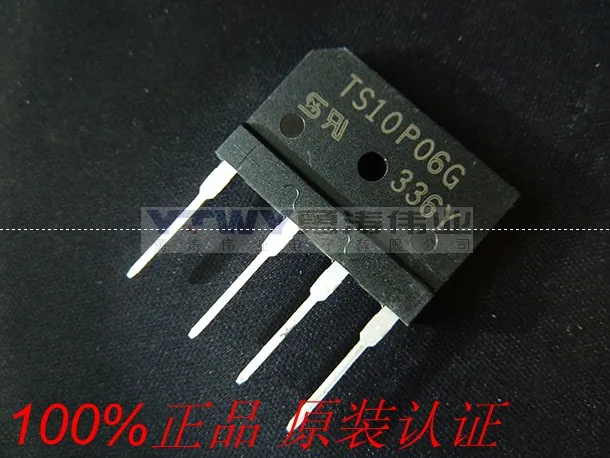 100% новый оригинальный TS10P06G TSC ZIP4 10A 600 В 1 лучший матч|matches|match match |