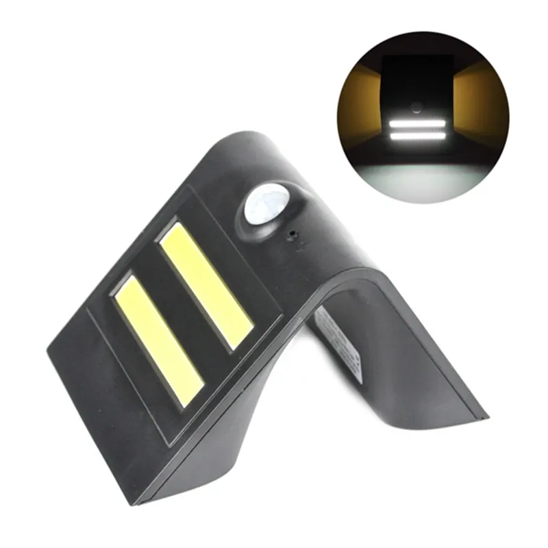 

CLAITE Outdoor Solar Lights Waterproof IP65 10 LED PIR Motion Sensor Wall Light 150LM COB LED Garden Street Lamp with 3 Modes