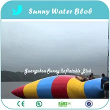 Одежда высшего качества с бесплатной доставкой 0.9 ПВХ надувные вода blob, капля прыжок воды Игрушечные лошадки надувной мешок