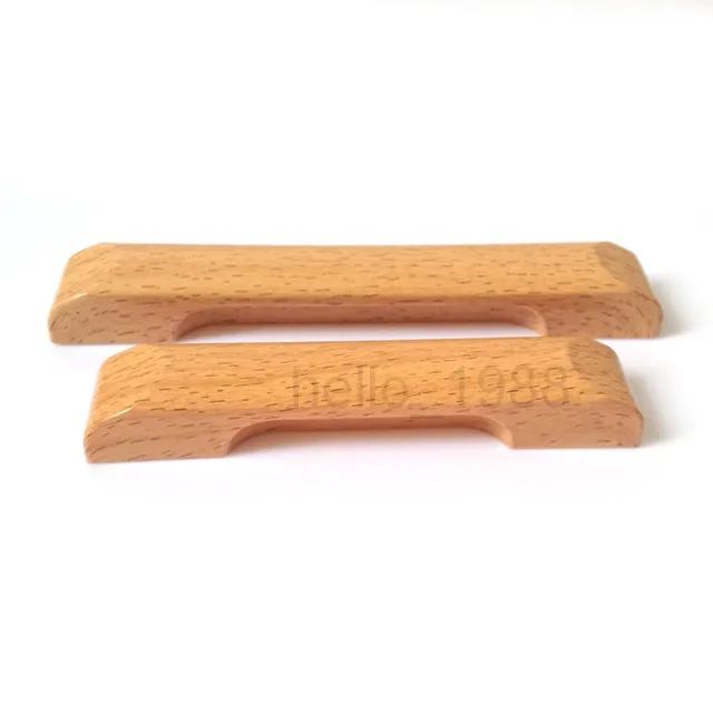 Best Price ABS Plastic Imitation Wood Grain Cabinet Handle Kitchen Furniture Drawer Pull Cupboard Closet Dresser Drawer Handle Wholesale