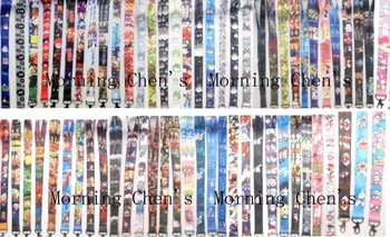

Free shipping MIX 200 Pcs /Wholesale Classic lots Japanese anime Neck Straps Lanyards Mobile Phone,ID Card,Key Condole belt L24