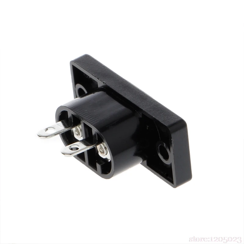 5 шт. IEC320 C8 2 терминал Мощность Plug входной разъем AC 250 В 2.5A