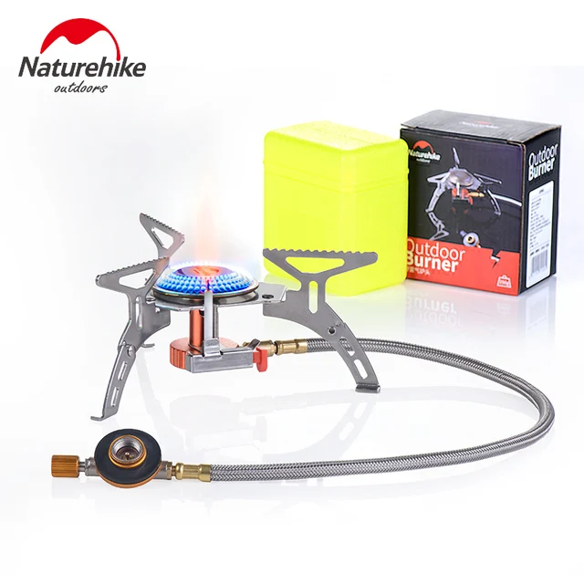 US $20.70 NatureHike Factory Store Portable Outdoor Foldable Gas Stove Camping Hiking Picnic Stove Burner coo