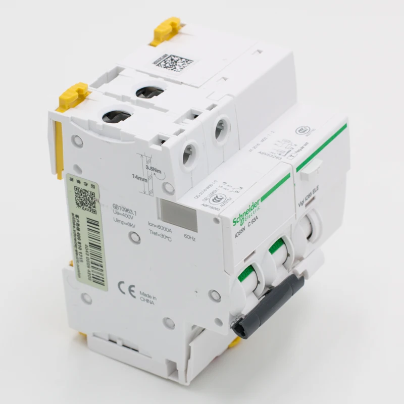 Schneider circuit breaker fifth generation A9IC65 leakage protection