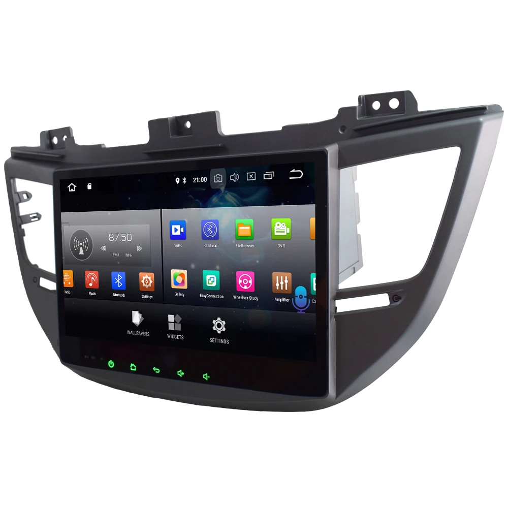 Clearance 10.1" IPS Octa Core 4G Android 8.1 4GB RAM 64GB ROM BT Car DVD Player Radio GPS Glonass Navi For Hyundai Tucson IX35 2015-2018 2