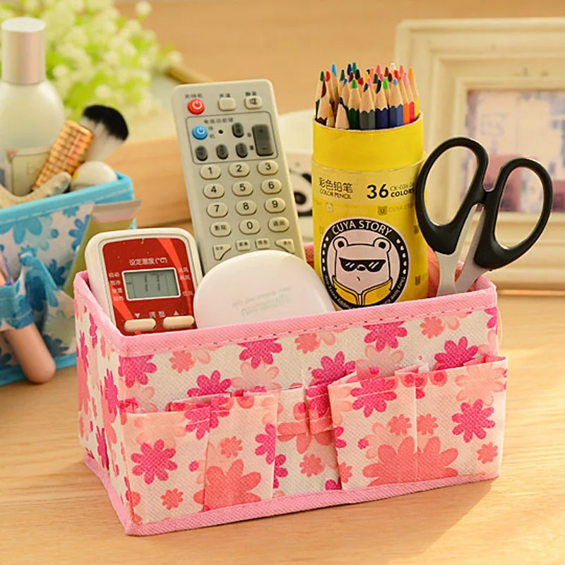 1pcs Multifuction Foldable Home Storage Box Non woven Fabrics Office