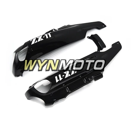 Полные Обтекатели для Кавасаки ZZR1100D 1993-2003 ZX11 93-03 год ABS пластмассы тела наборы Cowlings черные рамки для мотоциклов крышки
