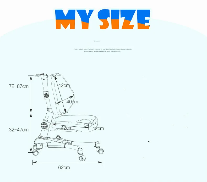Детский обучающий стул, который может исправить осанку и подтянуть