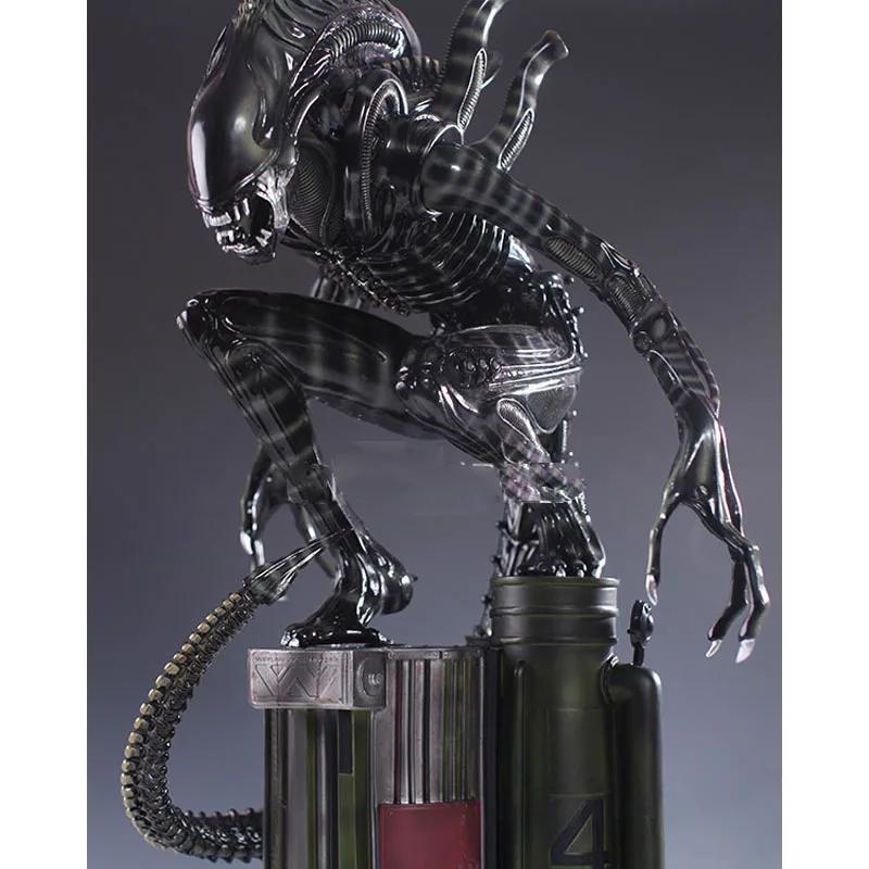 Горячая Распродажа 1:4 масштаб Alien vs Predator 60 см Войлок приседает как AVP инопланетный воин ручной модели предметы мебели