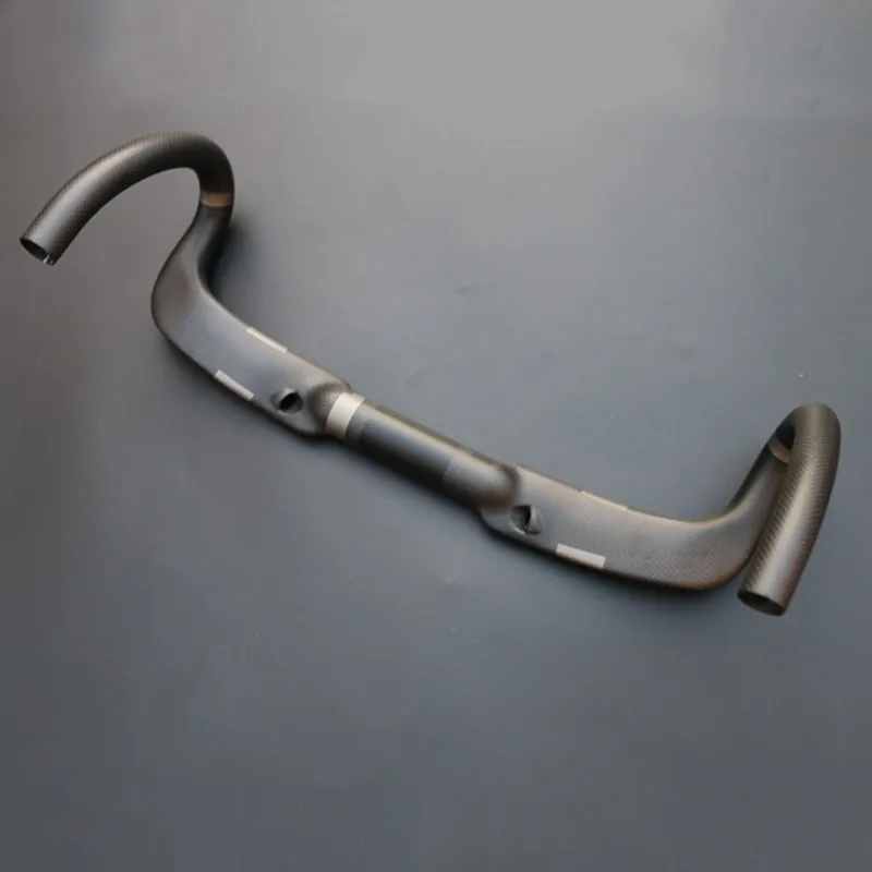 

ASIACOM 3K Full Carbon Fibre Bicycle Handlebar Bent Bar Road Handlebar Gloss/Matte Bike Bent Bar Handlebar 31.8*400/420/440mm