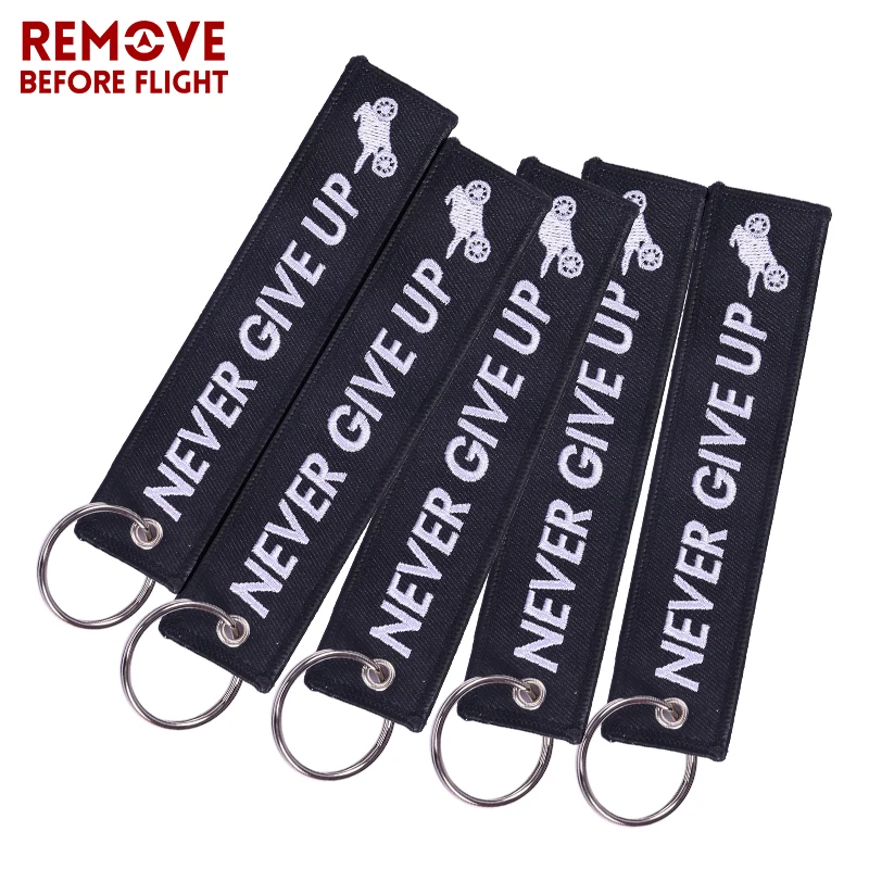 Fashion Bijoux Launch Key Chain Keychain for Motorcycles and Cars Gifts Tag Cool Embroidery Key Fobs 9