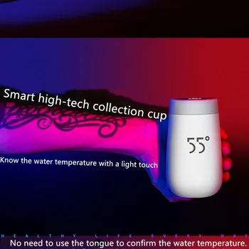 

180ml magic color intelligent cooling cup intelligent temperature creative gift water temperature monitoring cup shake cup