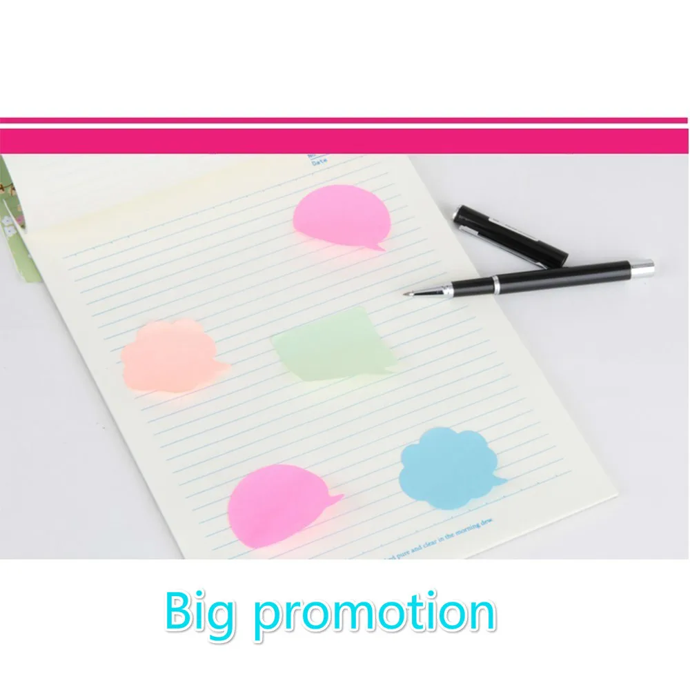 

BPColor notes, paper note paper, instant paper memo pad kawaii notepad stickers WJ-BQB3 PUHUO2