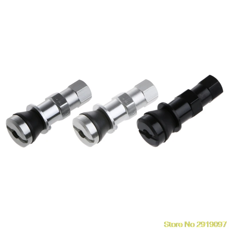 

New Arrive 4X Aluminum Car Tubeless Wheel Tire Valve Stem Rim Bolt-in W/Dust Cap Drop Shipping Support