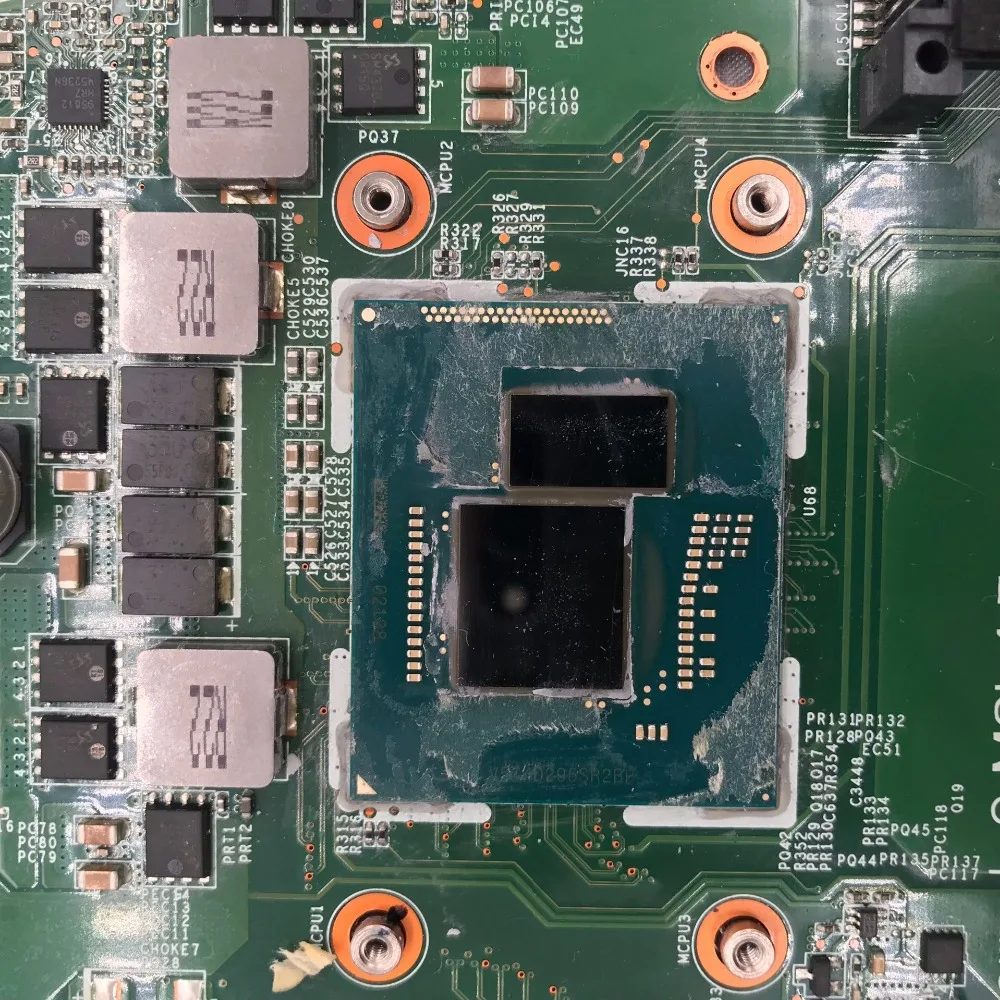 Высококачественная материнская плата для ноутбука MSI GE72 MS-16J21 с процессором SR2BP I7-5700HQ и GTX950M N16P-GX-A2 полностью протестирована