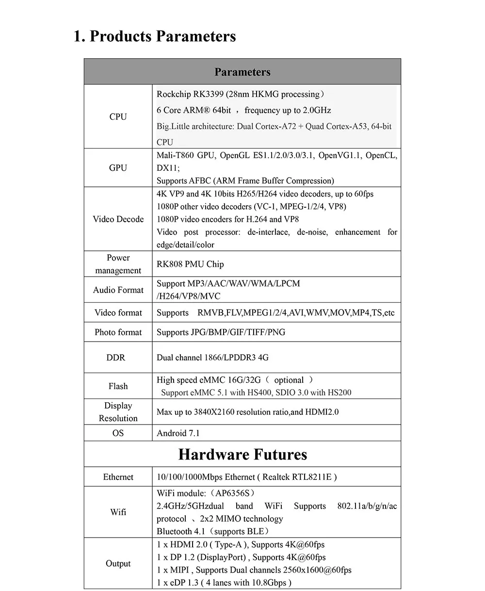 specification-2