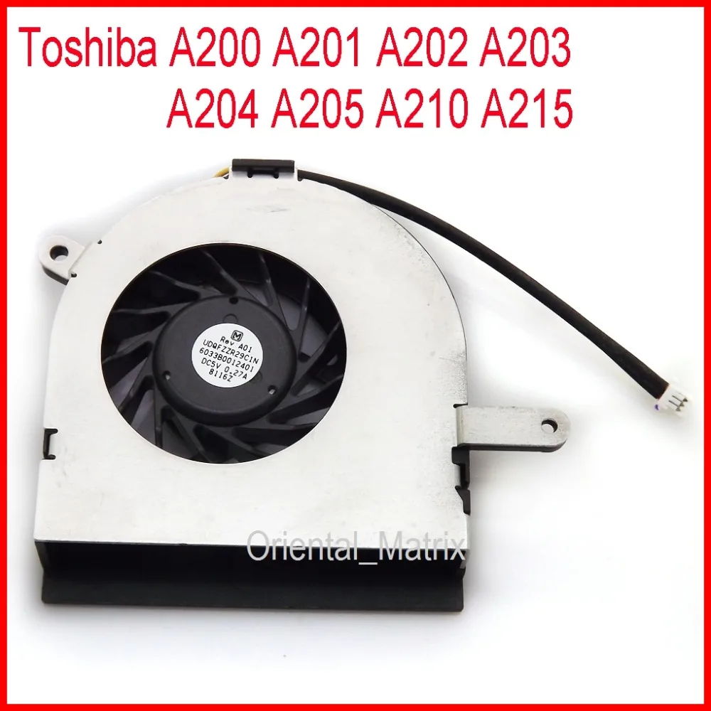 

Кулер для процессора Toshiba A200 A201 A202 A203 A204 A205 A210 A215