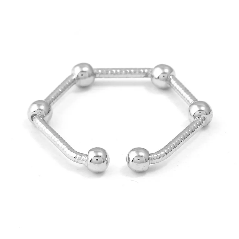 2018 Ma'am Fashion Personality Hatch Ball Ring gold silver color Wedding Jewelry ring For Women
