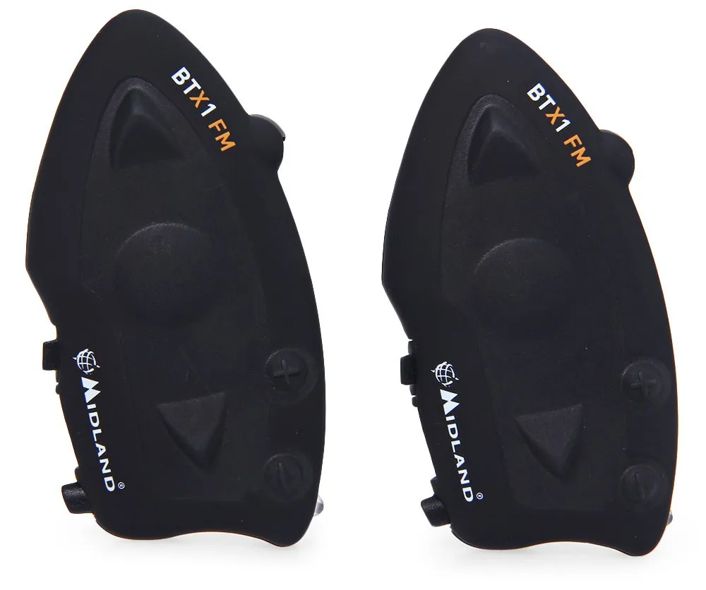 MIDLAND BTX1 мотоциклетный шлем гарнитура Bluetooth домофон Hands-free Interphone FM Rider-to-Passanger домофон для 2 человек