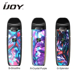 Оригинал IJOY AI EVO Смола Pod Vape комплект 1100 мАч с картриджем 2,8 мл и макс. 20 Вт Выход Pod система Vape испаритель VS Minifit/Drag