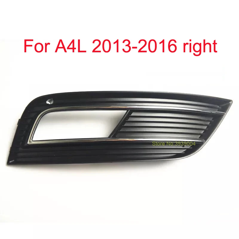 Подходит для Audi A4L/A5/A6/A6L/Q3/Q5/Q7/A8L противотуманный светильник для автомобиля передний бампер противотуманная фара грили в гоночных решетках ABS Замена