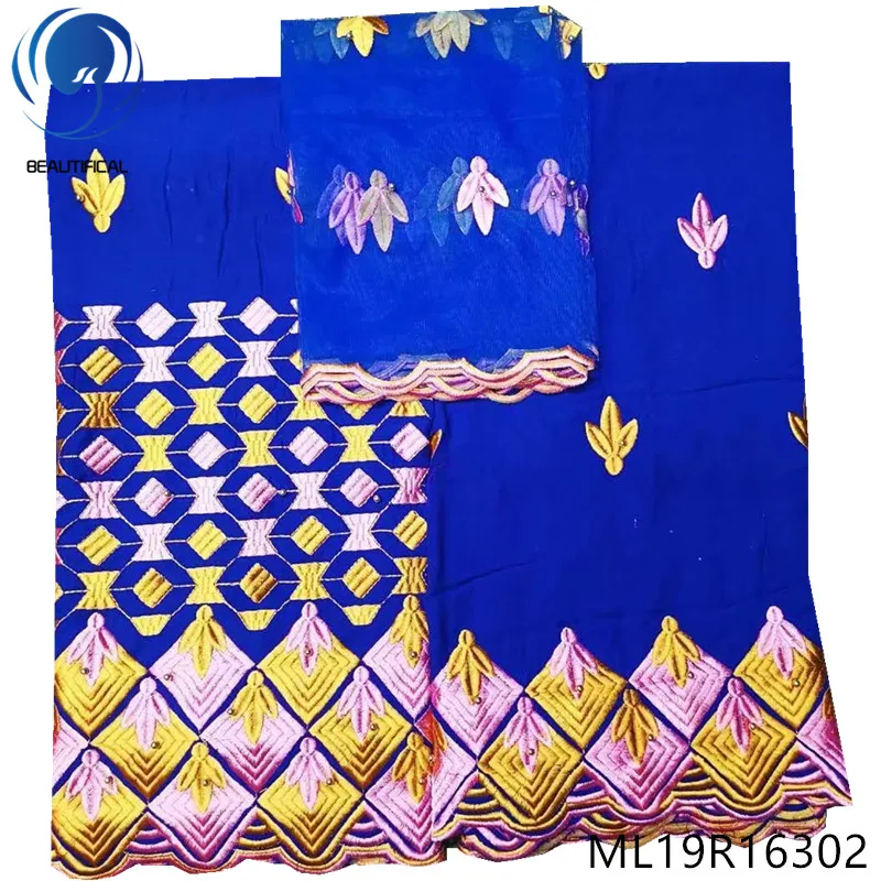 

BEAUTIFICAL african swiss lace blue swiss african laces swiss voile lace fabric 2019 high quality 7yards/lot sales hot ML19R163
