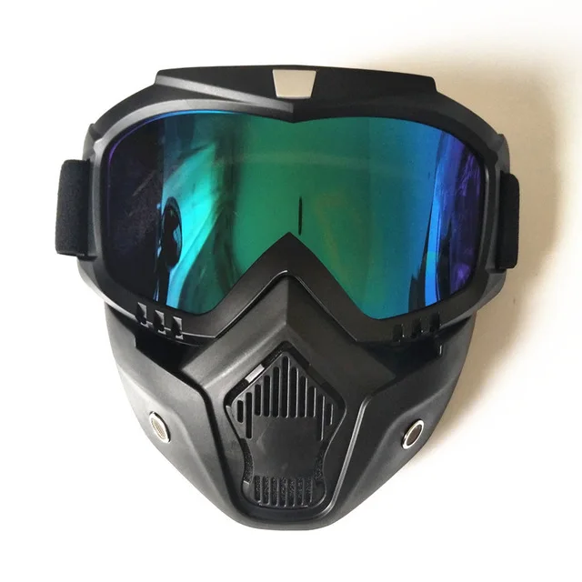 Snowboard Ski Mask Goggle Winter Snow Windproof Respiratory Filtration Full Faces Mask Eyewear
