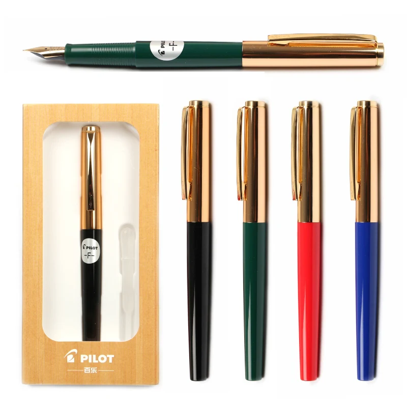 Ручка перьевая Pilot AMS 17G 22K Gold F M Japan|Перьевые ручки| |