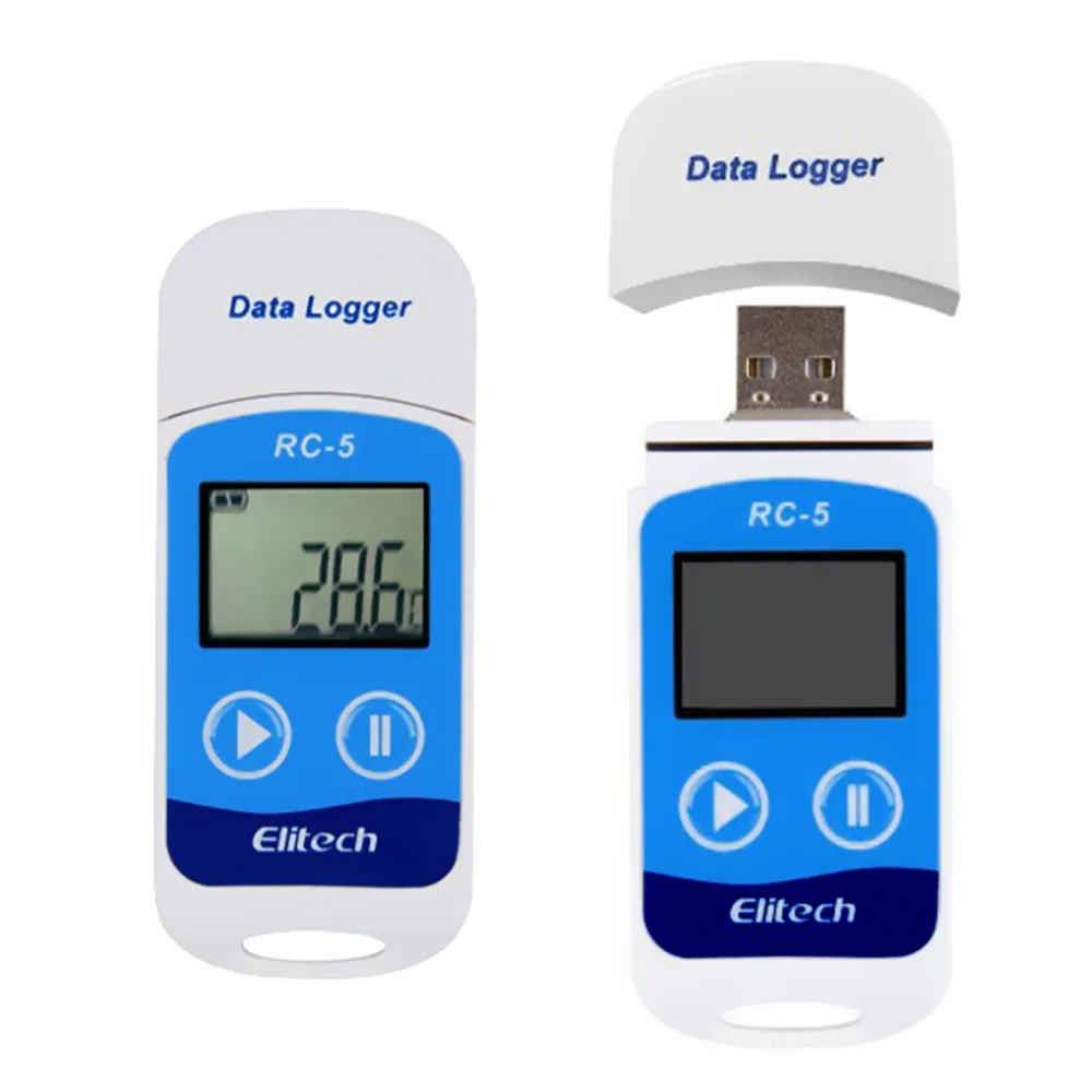 Free Shipping Mini USB/Battery Temperature Data logger Temp Recorder ...
