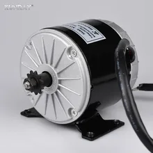 MY1016 24V 350W DC Brush Motor High Speed For Electric Scooter Ebike 2750RPM 19.2A 1.2N.m E Bike Bicycle Parts Balance Car Motor