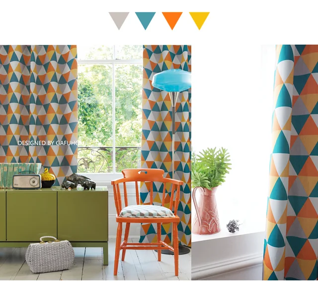 Aliexpress.com : Buy Geometric patterns Nordic fashion window ... Aliexpress.com : Buy Geometric patterns Nordic fashion window ...
