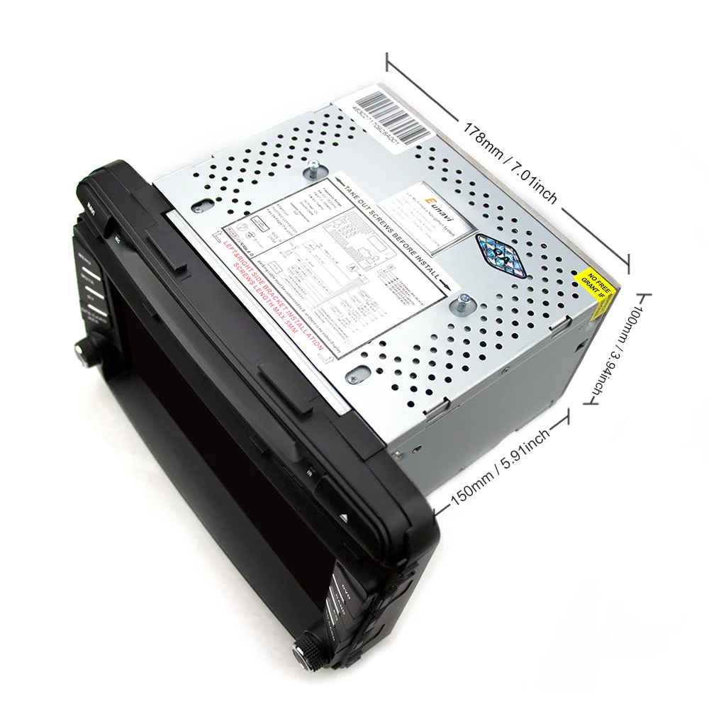 Автомобильный dvd плеер Eunavi 8 дюймов Android 1 GPS навигация с радио Wi Fi емкостный экран