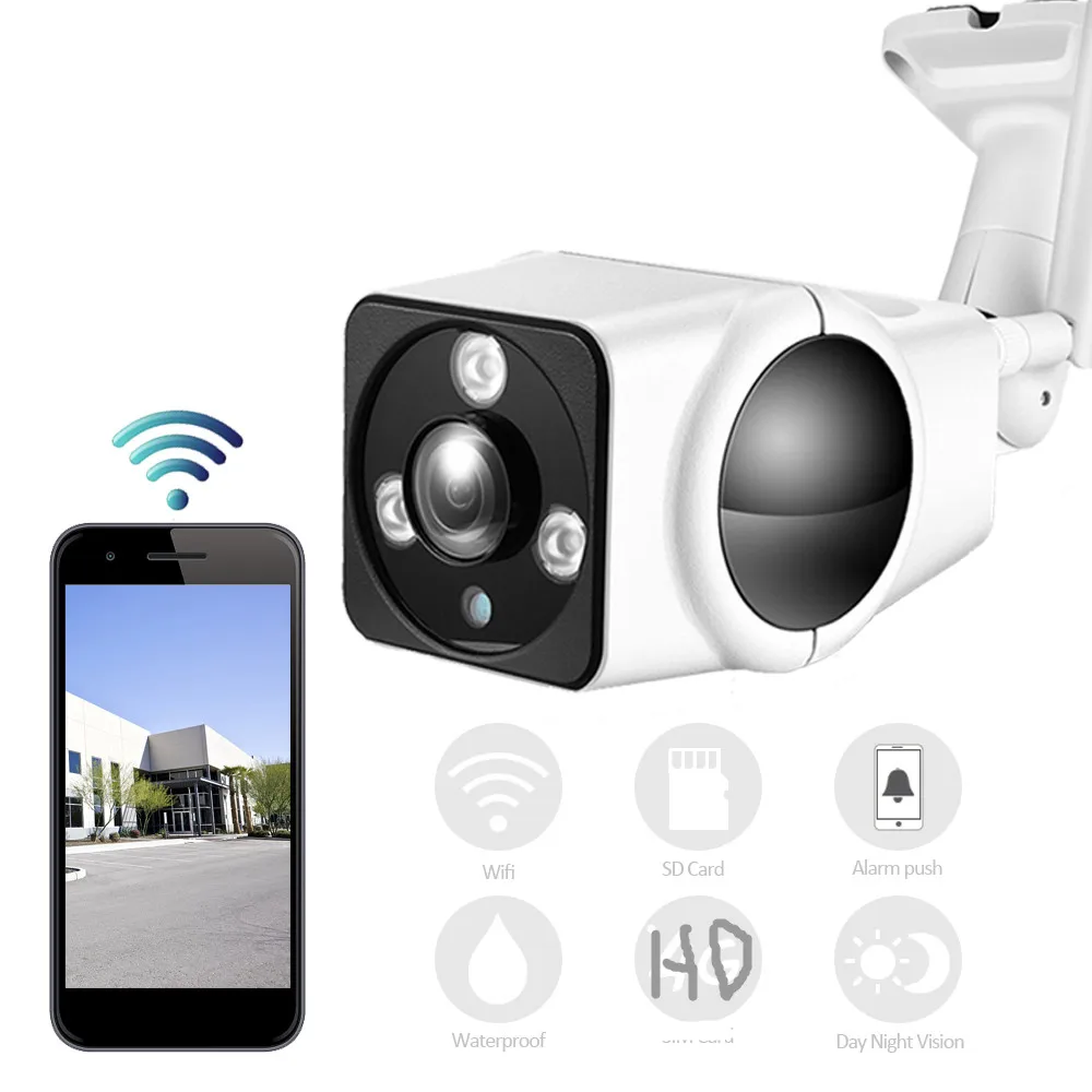 960P P2P ONVIF с слотом для sd карты Беспроводная ip камера наружная 1.3MP электронная почта