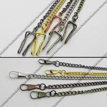 38 см Классические карманные часы цепочка бронзовая Медь Черный Серебряный покрытое золотистым тонированием карманные цепочки аксессуары