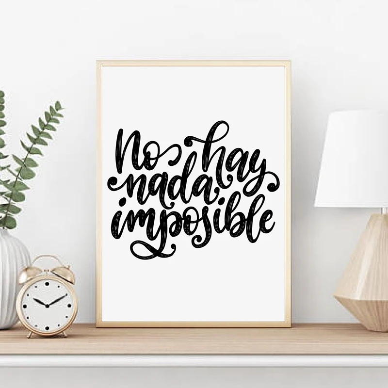 There Is Nothing Impossible print