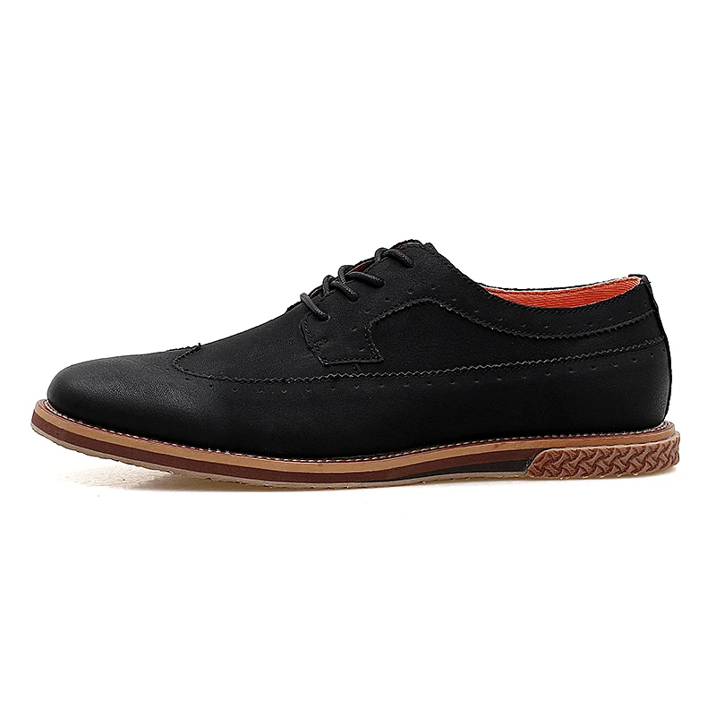 fashion suede leather men shoes elegant male footwear italian office leisure moccasins dress classic brogue oxford shoes for men (8)
