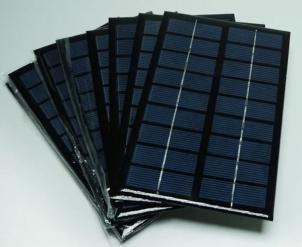

Wholesale 100PCS/Lot 3W 9V Small Solar Cell Module Polycrystalline Solar Panel For 6V Battery Charger Education Kits 125*195*3MM
