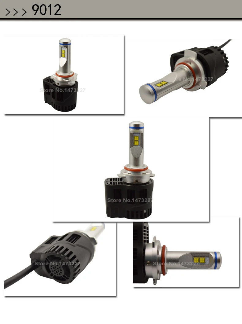Canbus Led H4 3000K 5000K 6000K P hilips MZ 55W Car LED Bulb Headlight Fog Conversion Kit Strong Brighter than Hid Xenon Light (5)