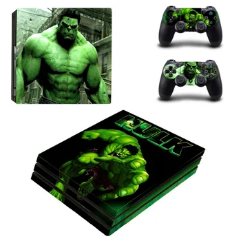

Hulk PS4 Pro Skin PS 4 Pro Pegatinas Sticker Play station 4 Pro Vinyl Stickers For Sony Playstation 4 Pro Console & Controllers