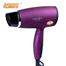 KANG FU Mini Hair Dryer Foldable Handle Portable for Travel Utral Quiet 3 Heat Settings Safety Hairdryer Hair Care
