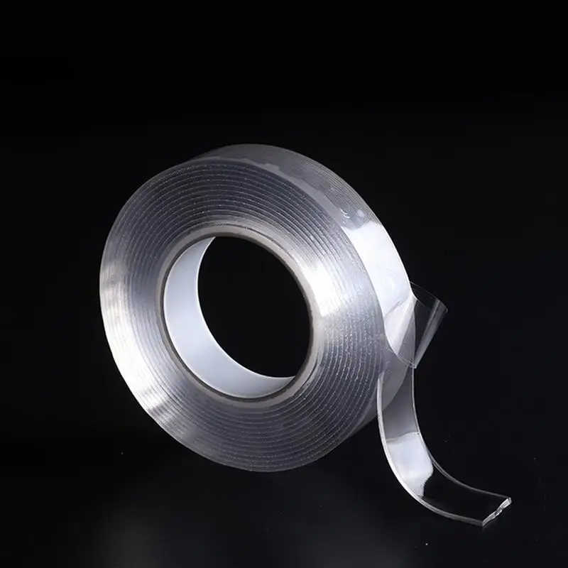 

Home Improvement Double Sided Tape Nano Transparent No Trace Acrylic Magic Tape Reuse Waterproof Adhesive Tape Cleanable